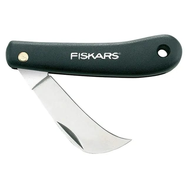 FISKARS Erntehelfer, Gartenhippe - schwarz