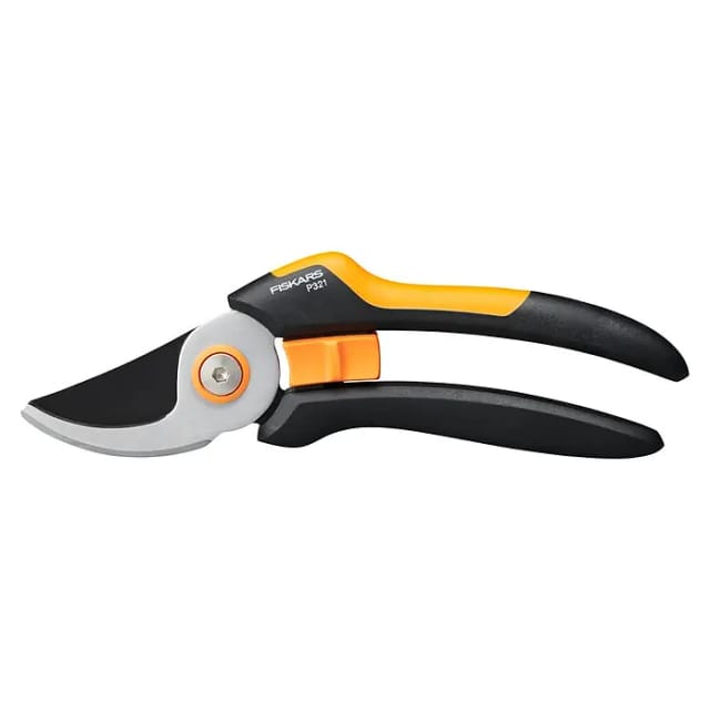 FISKARS Bypass-Gartenschere »P321«, ergonomisch geformt, max. Aststärke: 2 cm - schwarz