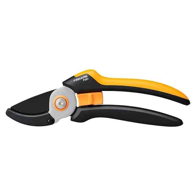 FISKARS Amboss-Gartenschere »P361«, ergonomisch geformt, max. Aststärke: 2 cm - schwarz