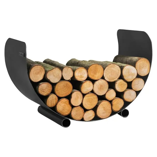 CookKing Kaminholzregal »Turyn«, BxHxT: 70 x 45 x 36 cm, Stahl - schwarz