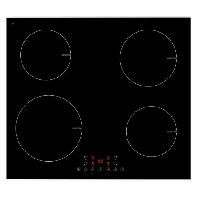 PKM Kochfeld »IN4B-3 G«, schwarz, BxHxT: 59 x 6,2 x 52 cm
