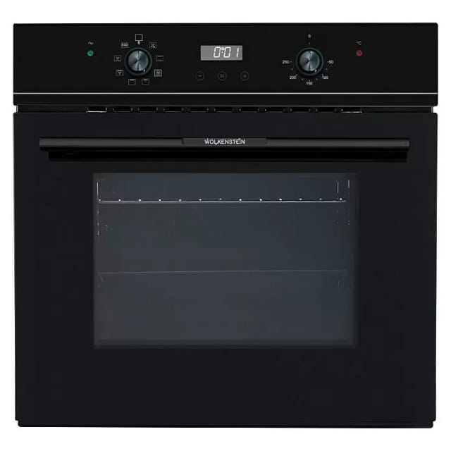 Wolkenstein Einbau-Backofen »WMO 90«, schwarz, BxHxT: 59,5 x 59,5 x 55 cm