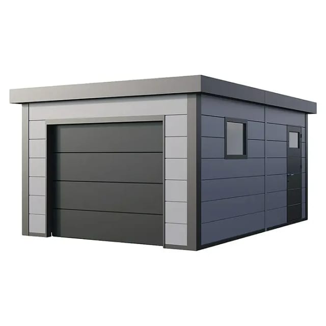 Telluria Garage, BxT: 358 x 538 cm (Außenmaße) - grau