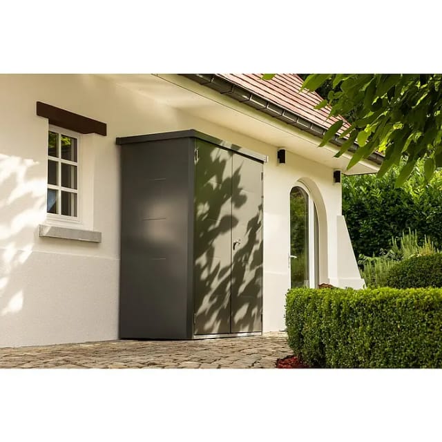 Telluria Gartenbox »Giarmadio«, BxHxT: 154 x 193 x 88 cm - grau