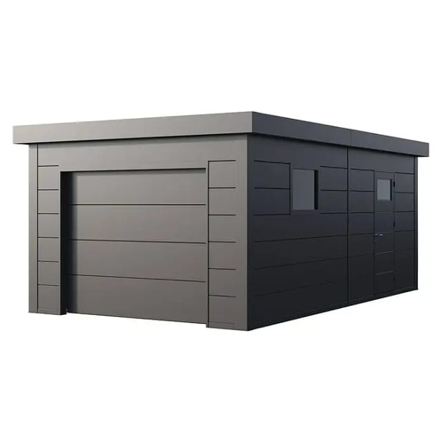 Telluria Garage, BxT: 358 x 628 cm (Außenmaße) - grau