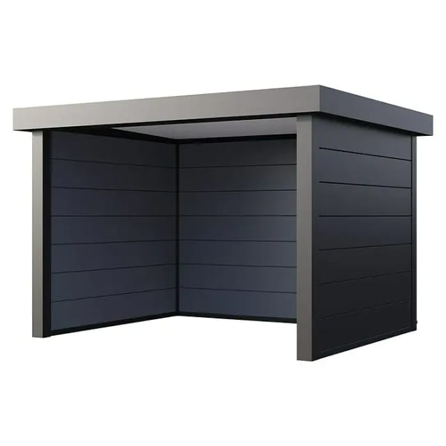 Telluria Pavillon »Singolo«, BxT: 358 x 298 cm (Außenmaß), anthrazit - grau