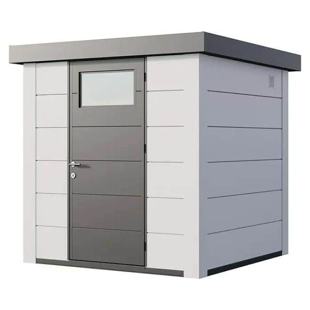 Telluria Gerätehaus »Classico«, BxHxT: 228 x 219 x 228 cm (Außenmaß inkl. Dachüberstand) - weiss