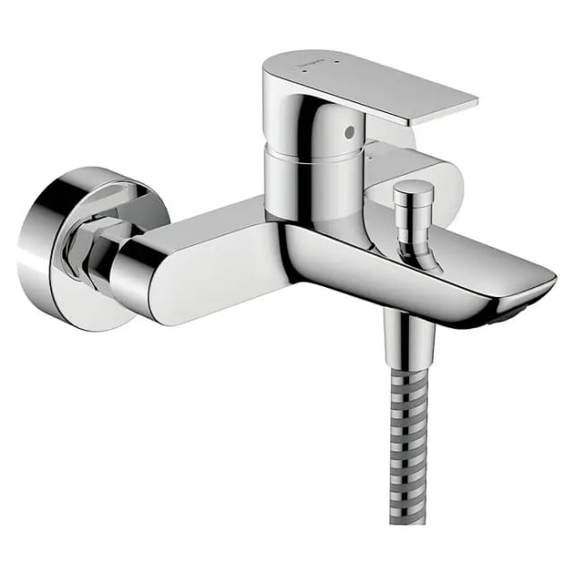HANSGROHE Wannen-Einhebelmischer »Rebris E« - silberfarben
