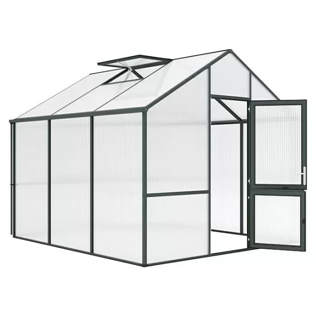 KGT Gewächshaus »Dahlie«, 9,59 m², tannengrün - gruen