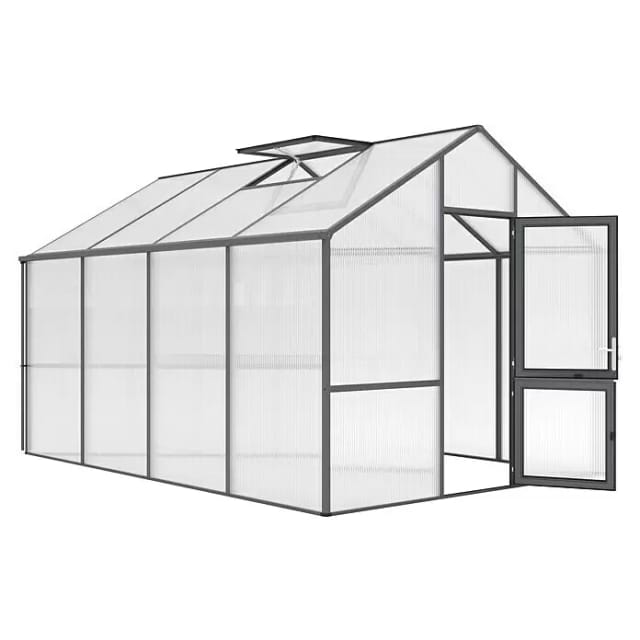 KGT Gewächshaus »Dahlie«, 12,74 m², anthrazitgrau