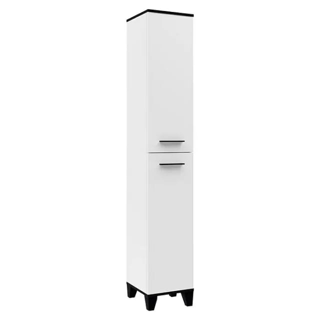 FACKELMANN Hochschrank »TE-A«, BxHxT: 30,2 x 175,2 x 32 cm, Weiss matt