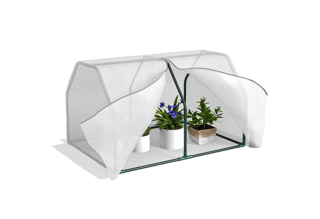 Outsunny Gewächshaus, LxBxH: 99 x 71 x 60 cm - weiss