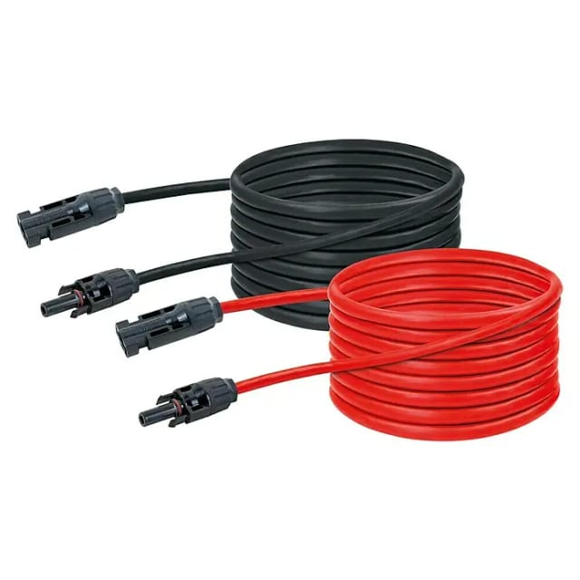 SCHWAIGER Kabel, Solar, 5 m - rot