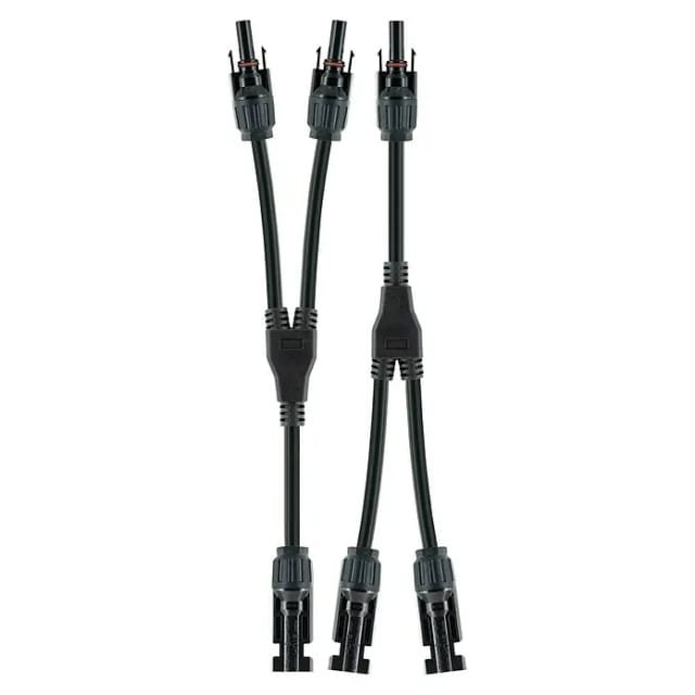 SCHWAIGER Adapter, Solar 2in1, 20 cm - schwarz