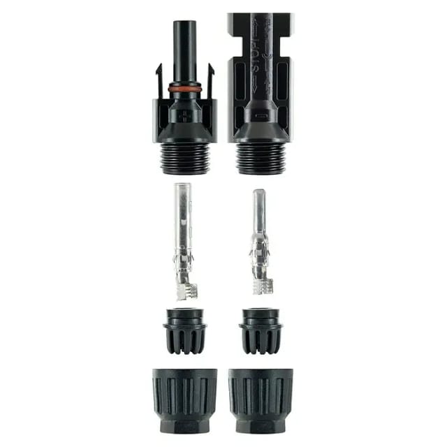 SCHWAIGER Adapter, Solar, 1 Paar - schwarz