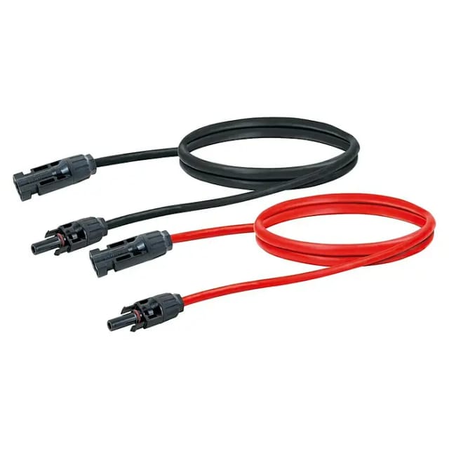 SCHWAIGER Kabel, Solar, 1 m - rot