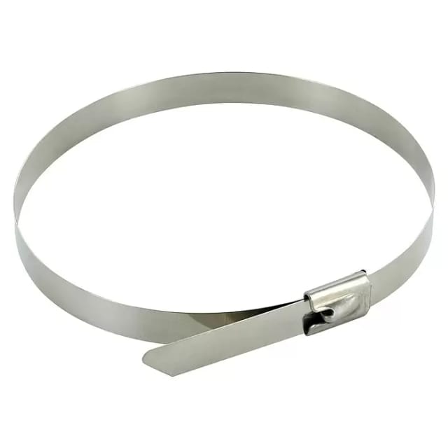 SCHWAIGER Kabelbinder-Set, 40cm, 10 Stk. - silberfarben