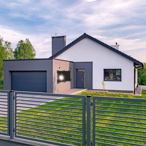 SCHWAIGER Solarmodul-Halterung, für Panele, 6er Set Kunststoff in silbergrau - schwarz
