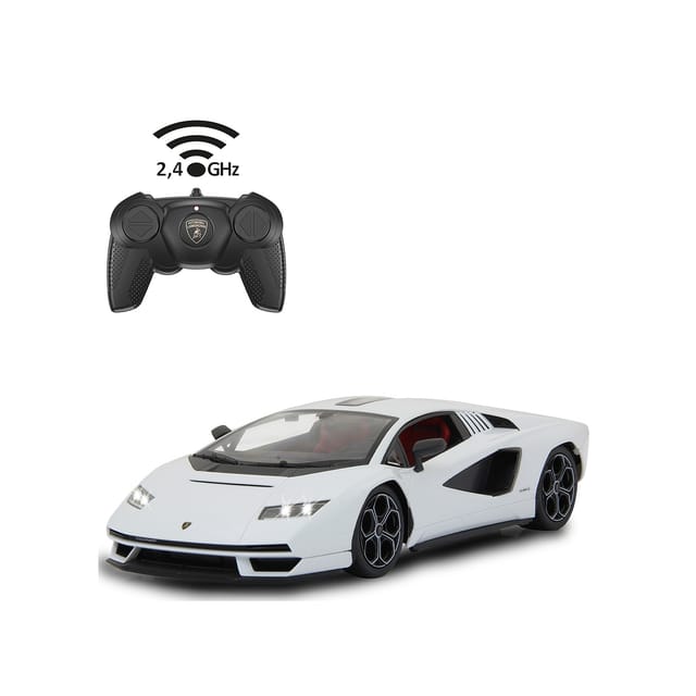 JAMARA Ferngesteuertes Fahrzeug, Lamborghini Countach LPI 800- 4 1:16 weiß 2,4GHz - weiss