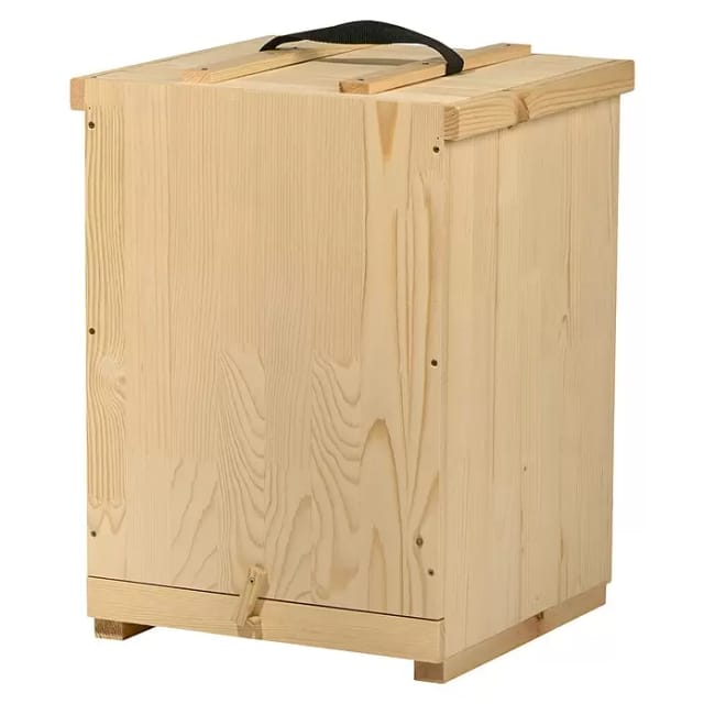 DOBAR Transporthilfe, für ca. 10 Holz-Rähmchen, Natur - bunt