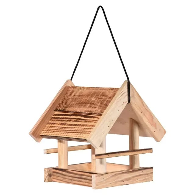 DOBAR Vogelhaus »Candela«, hängend, geflammt - braun