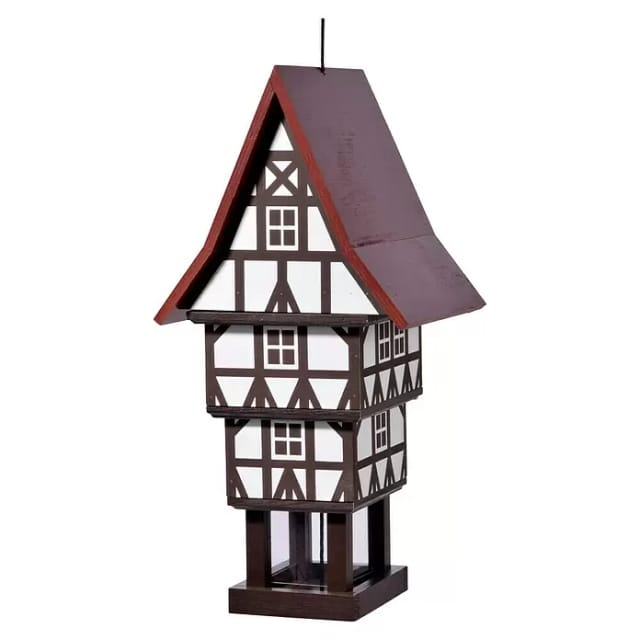 DOBAR Vogelhaus »Zuckerhut«, hängend - rot