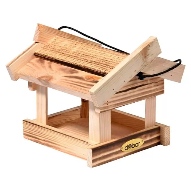 DOBAR Vogelhaus »Calido«, hängend, geflammt - braun