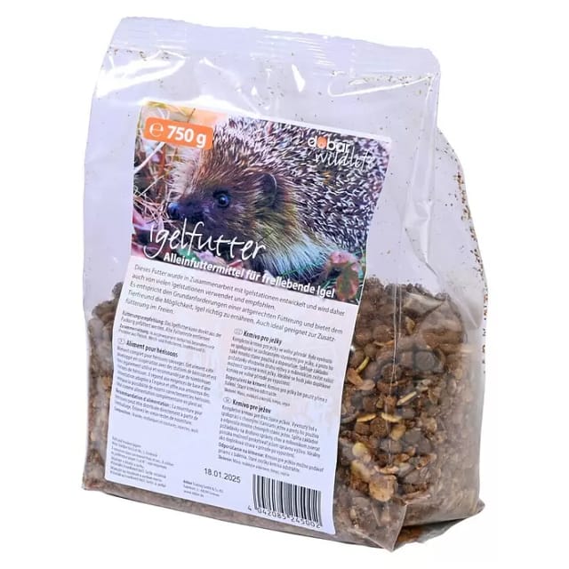 DOBAR Igelfutter, 4,5 kg - bunt