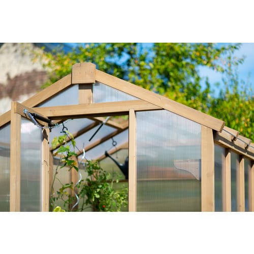 Westmann Gewächshaus »Paul«, BxHxT: 204 x 236 x 238 cm, Zedernholz, natur - braun
