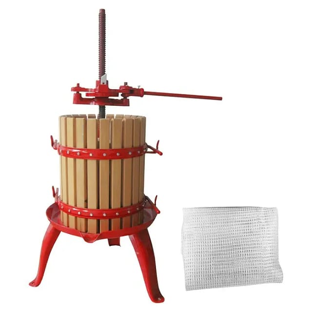 GÜDE Obstpresse »OP 47«, Aufbaumaß LxBxH: 63,5 x 63,5 x 120 cm - rot