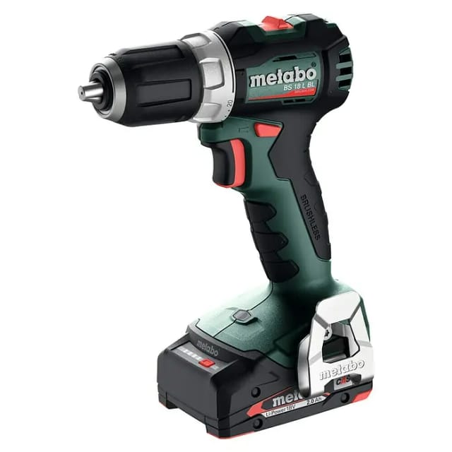 METABO Akku-Bohrschrauber »BS«, 18 V, 1700 U/min - gruen