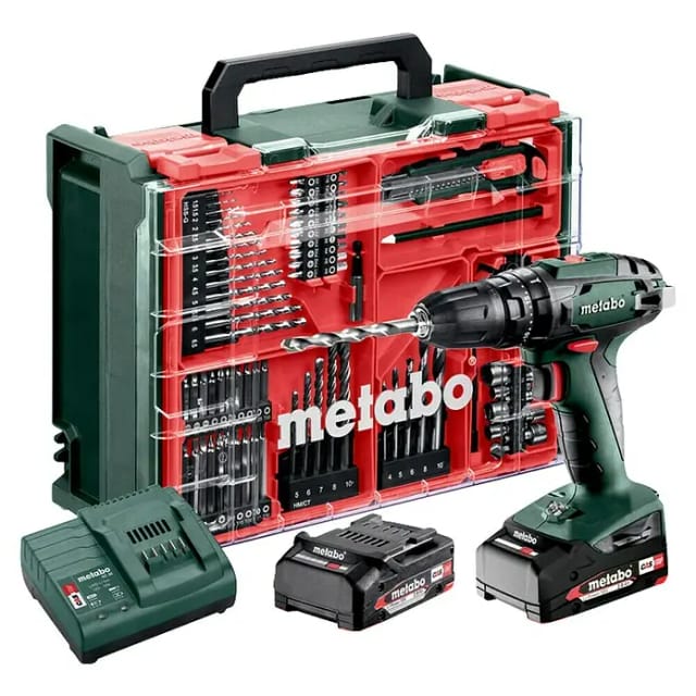 METABO Akku-Schlagbohrschrauber-Set »SB 18 Set« - gruen