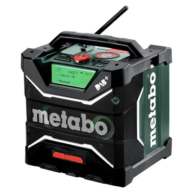 METABO Akku-Baustellenradio »RC 12-18 32W BT DAB+« - gruen