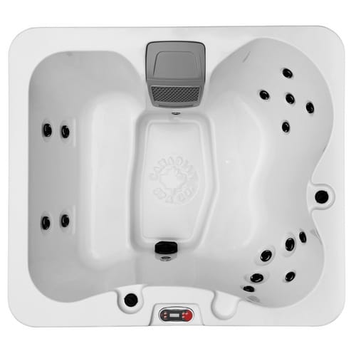 Canadian Spa Whirlpool »Manitoba AI«, 170 x 152 x 73 cm, 4 Personen, Plug & Play - braun