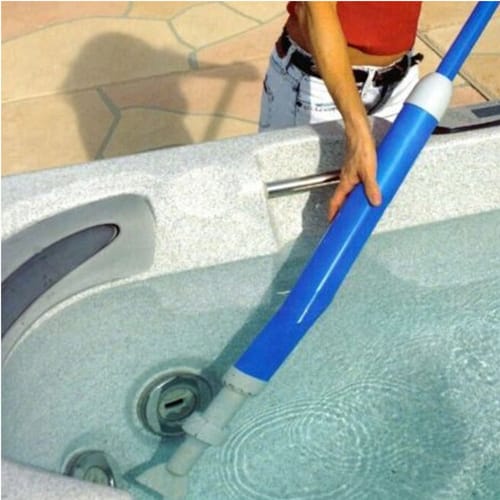 Canadian Spa Pool-Handstaubsauger, Whirlpool Sauger Set, 3 Aufsätze, ohne Strom - blau