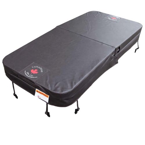 Canadian Spa Whirlpoolabdeckung, 213 x 100 cm, braun, Ersatzabdeckung für Yukon Whirlpool