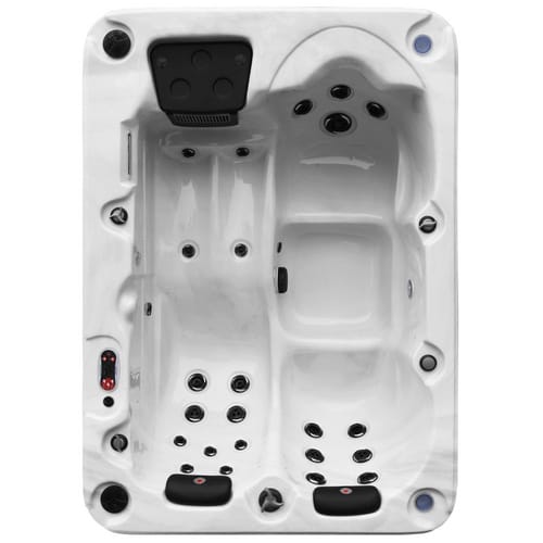 Canadian Spa Whirlpool »Montreal AI«, 213 x 150 x 78 cm, 3 Personen, Plug & Play - braun