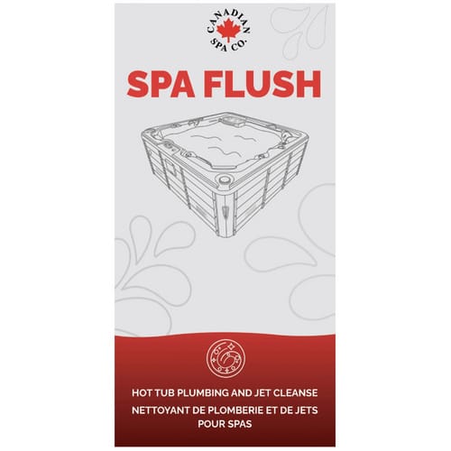Canadian Spa Pool-Reiniger, Spa Flush, 15 ml, für Whirlpool-Rohrleitungen und Düsen - transparent