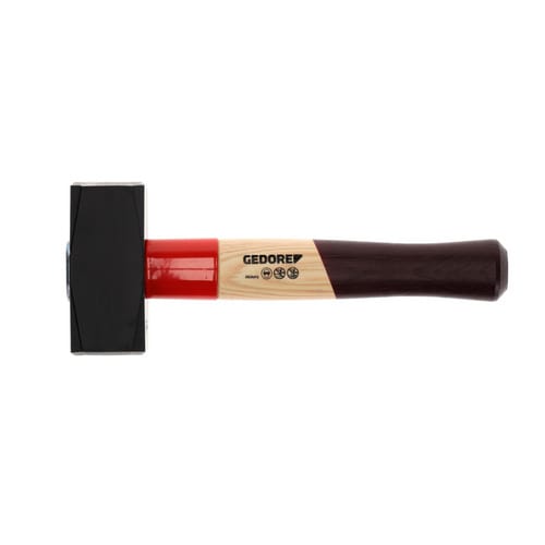 GEDORE Fäustel, mit Hickorystiel, 2000 g - schwarz