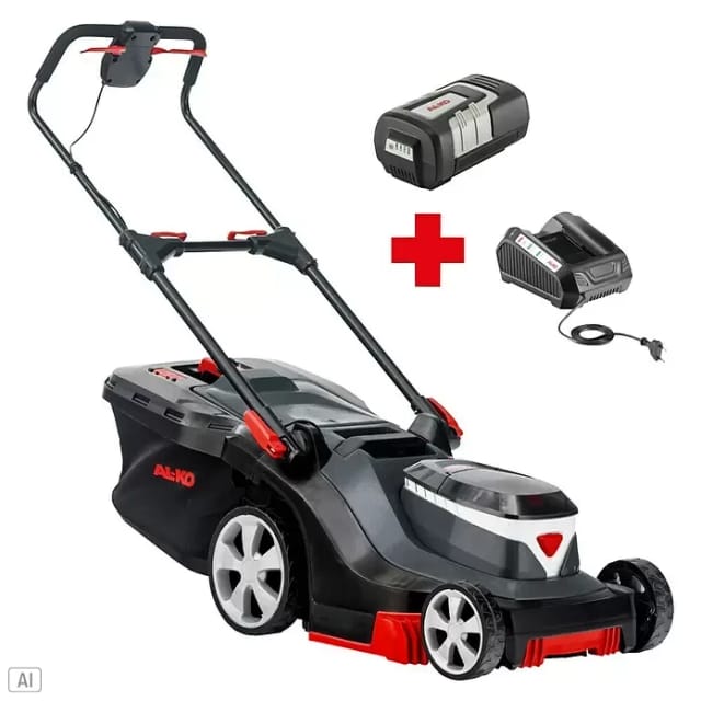 AL-KO Akku-Rasenmäher »Premium«, 36 V, Schnittbreite: 38 cm, inkl. Akku 4 Ah und Ladegerät - schwarz