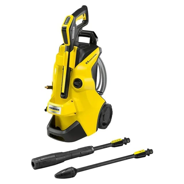KÄRCHER Hochdruckreiniger »K 4 Power Control Flex«, 130 bar, 420 l/h - gelb
