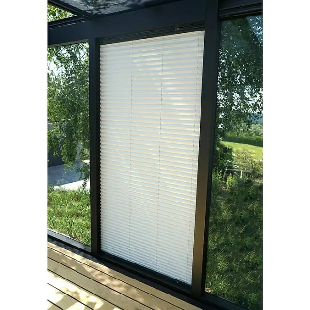 SunElements Beschattungsrollo, (BxH): 0,95 x 1,99 m, zur Deckenmontage, 2 Stück - grau