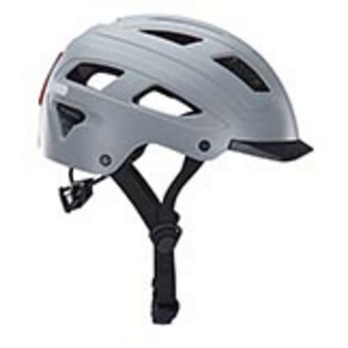 PROPHETE Fahrradhelm »ECO Urban«, ABS-Hartschale, Größe: 55-58 cm, grau