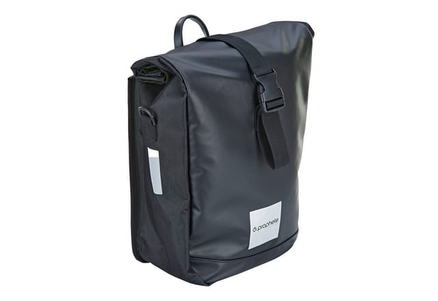 PROPHETE Seitenpacktasche, wasserdicht, 20 Liter, schwarz, Polyester