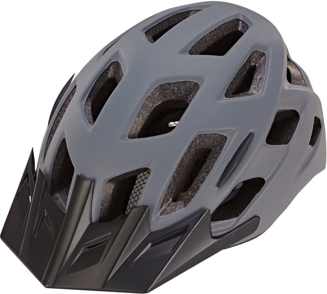 PROPHETE Fahrradhelm, Größe: 55-58 cm, schwarz - grau