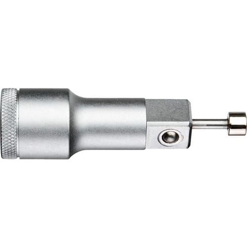 GEDORE Steckschlüsseleinsatz, Verlängerung 1/2" mit Haltemagnet - silberfarben