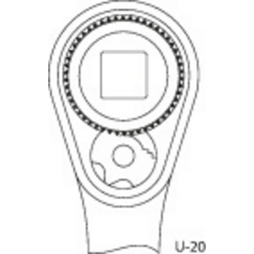 GEDORE Steckschlüsselsatz, 1/4"+1/2" 81-teilig - silberfarben
