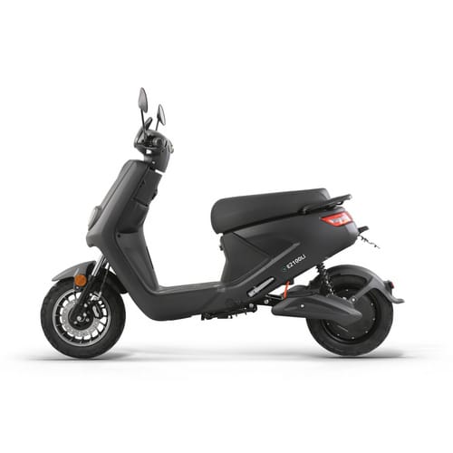 LuXXon Elektroroller »E2100Li«, max. 45km/h, Reichweite: 45 km, anthrazit - schwarz