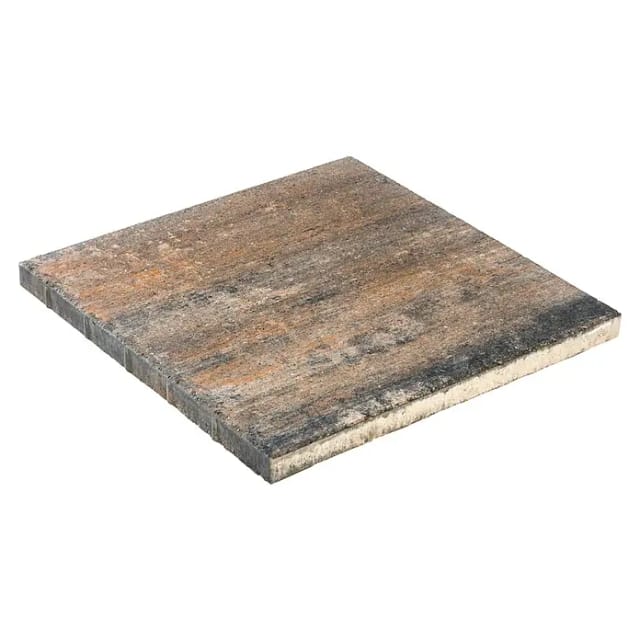 Mr. GARDENER Betonplatte »Loreta «, Beton, Muschelkalk, LxBxH: 60 x 60 x 4 cm - bunt