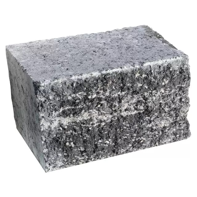 Mr. GARDENER Mauerstein »Anzio«, BxHxT: 25 x 15 x 18 cm, grau-anthrazit-nuanciert